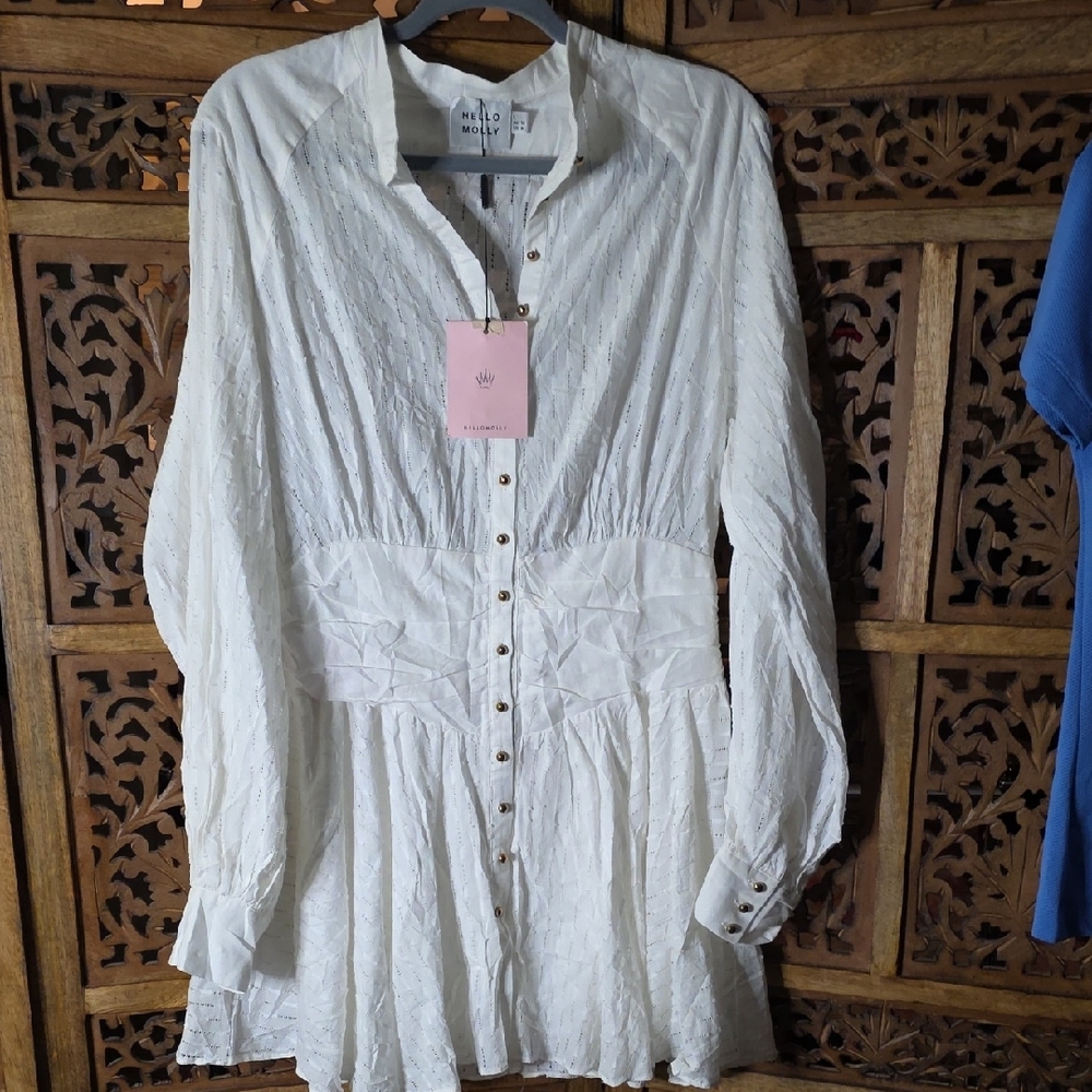 Hello Molly Ivory Dress